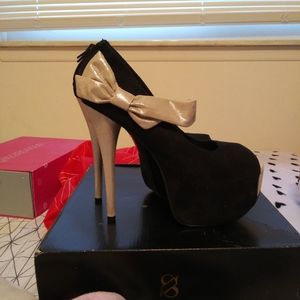 Scene Black Heels
